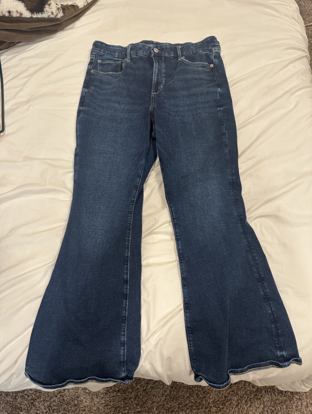 American Eagle Outfitters Dark Blue Flare Jeans